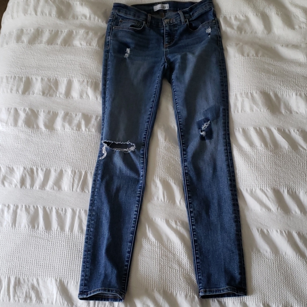 LOFT Modern Skinny Jeans